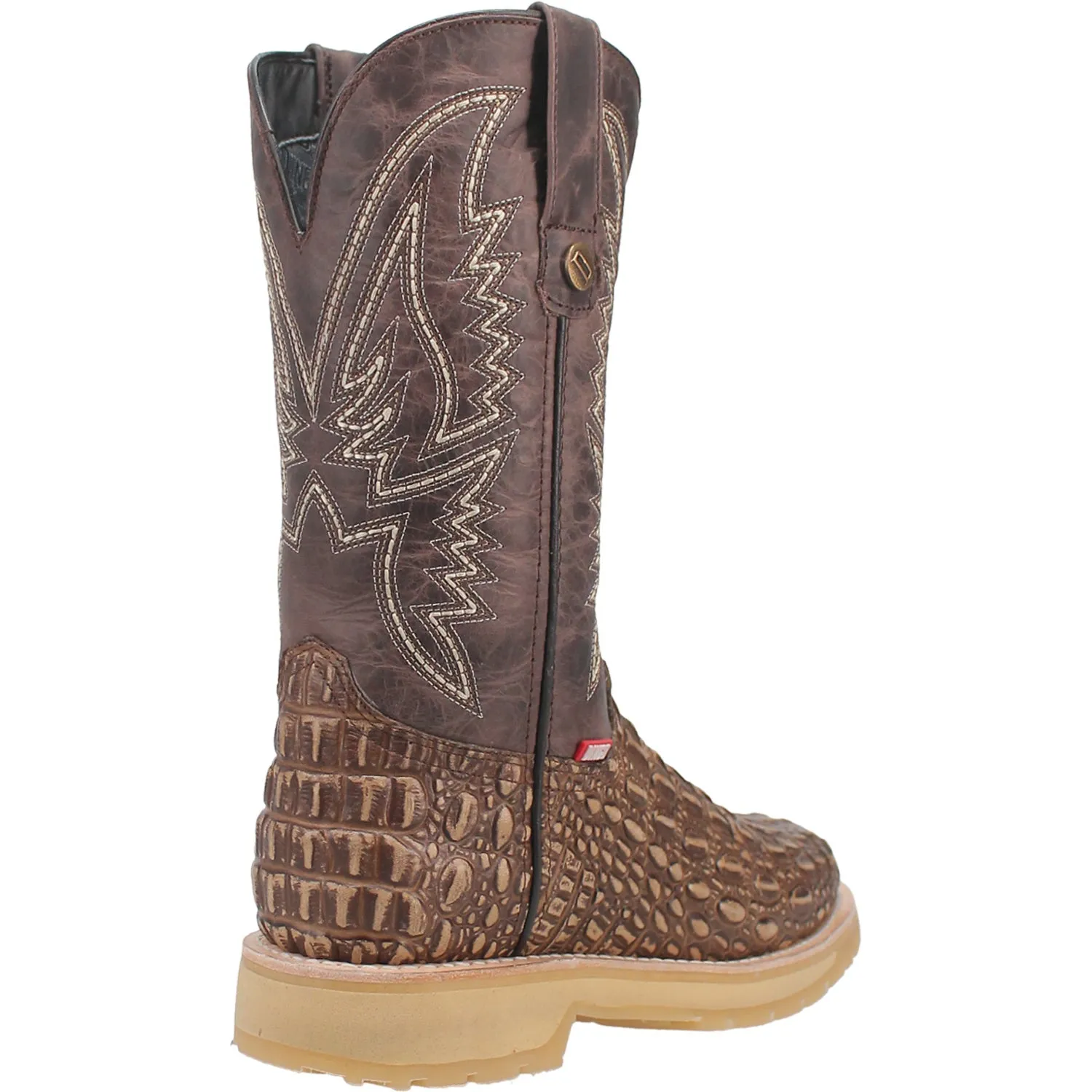 Dingo Mens Death Valley Tan Leather Cowboy Boots 11 D