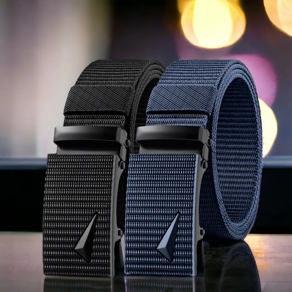 DOOPAI™Automatic Buckle Canvas Designer Belt