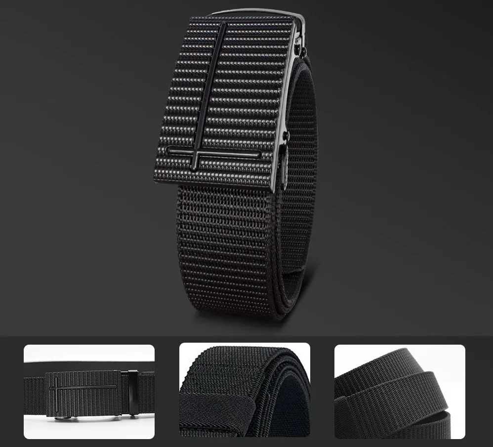 DOOPAI™Automatic Buckle Canvas Designer Belt