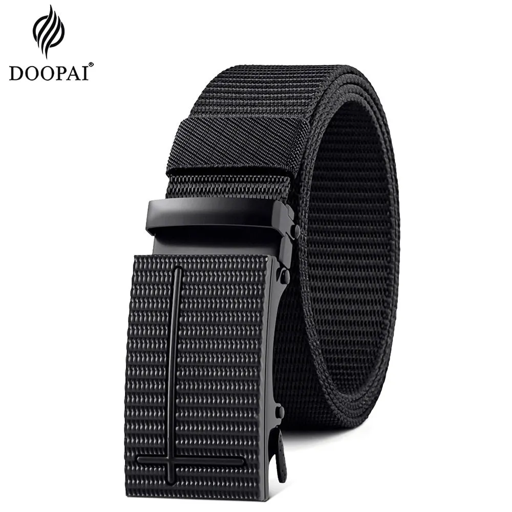 DOOPAI™Automatic Buckle Canvas Designer Belt