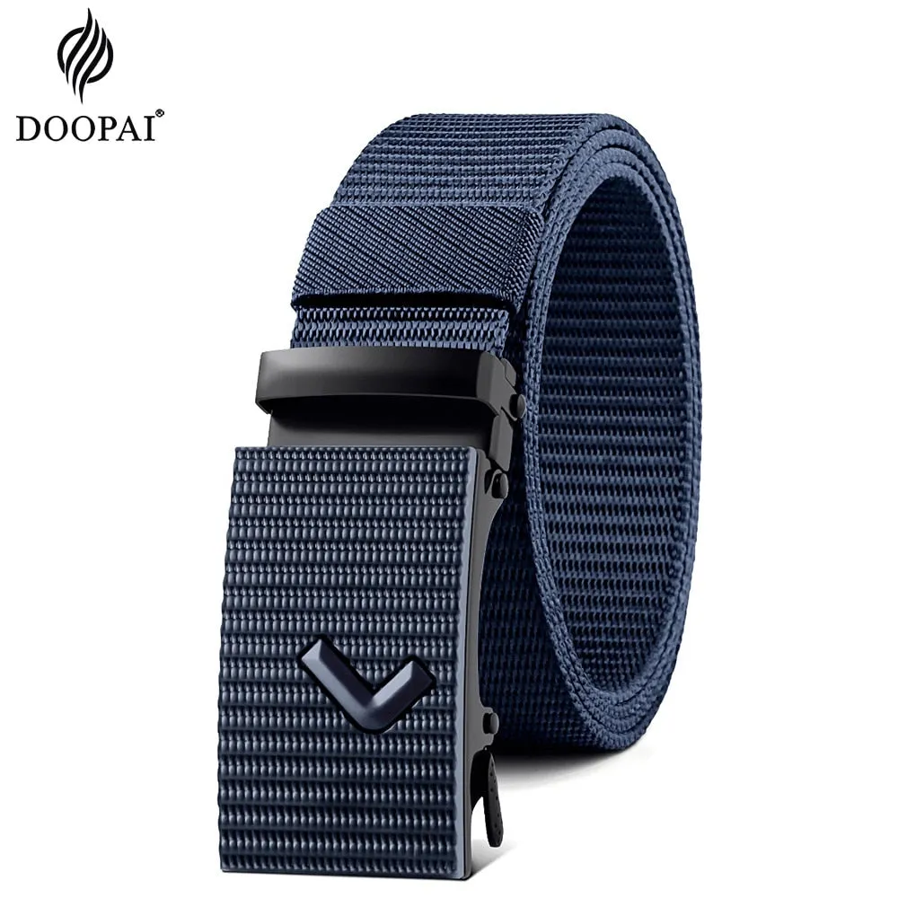 DOOPAI™Automatic Buckle Canvas Designer Belt