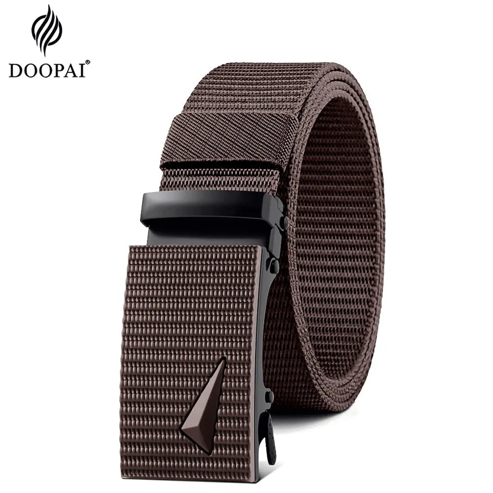DOOPAI™Automatic Buckle Canvas Designer Belt