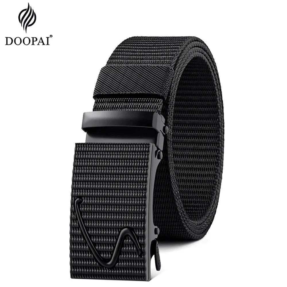 DOOPAI™Automatic Buckle Canvas Designer Belt