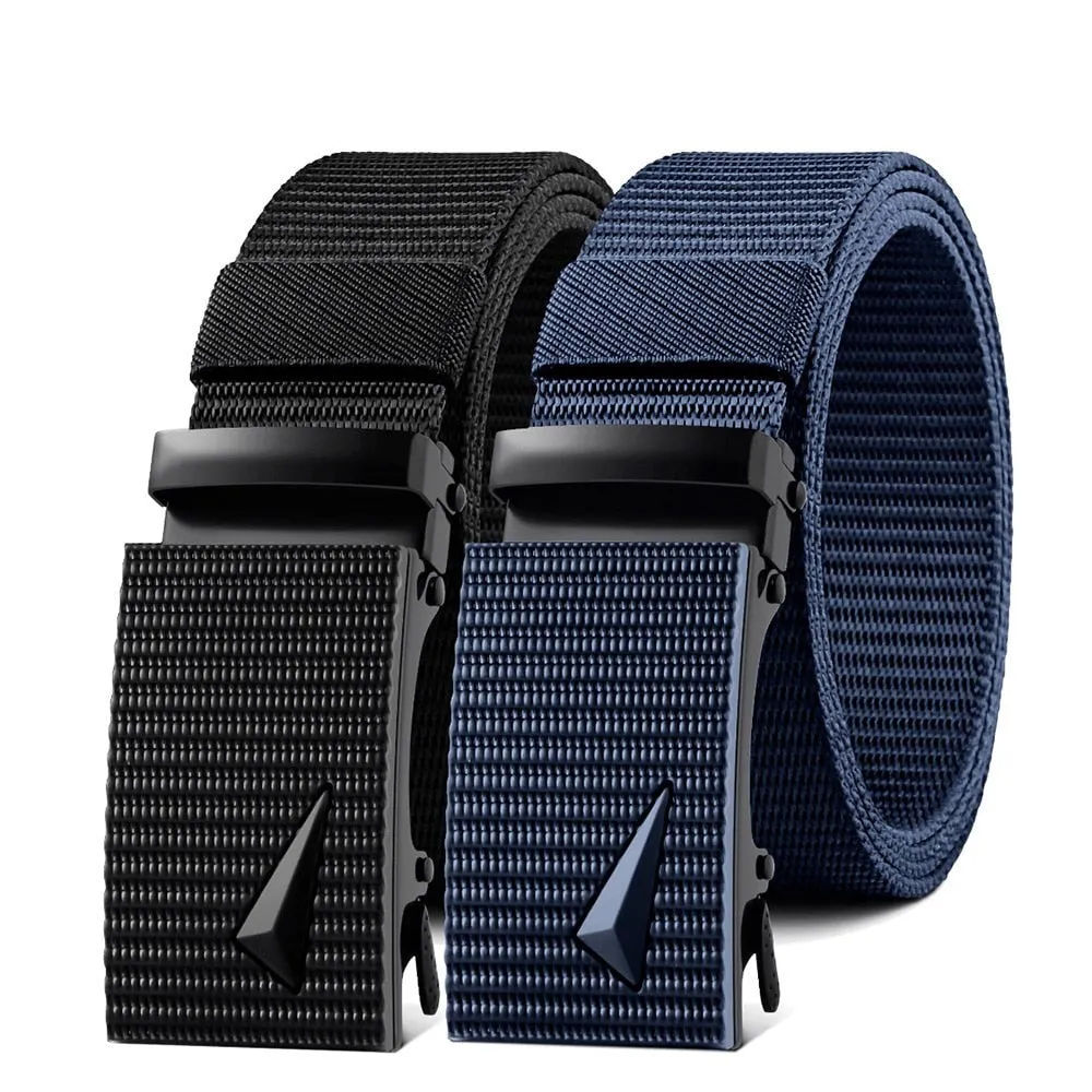 DOOPAI™Automatic Buckle Canvas Designer Belt