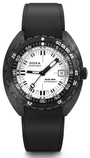 Doxa Sub 300 Carbon Whitepearl Watch