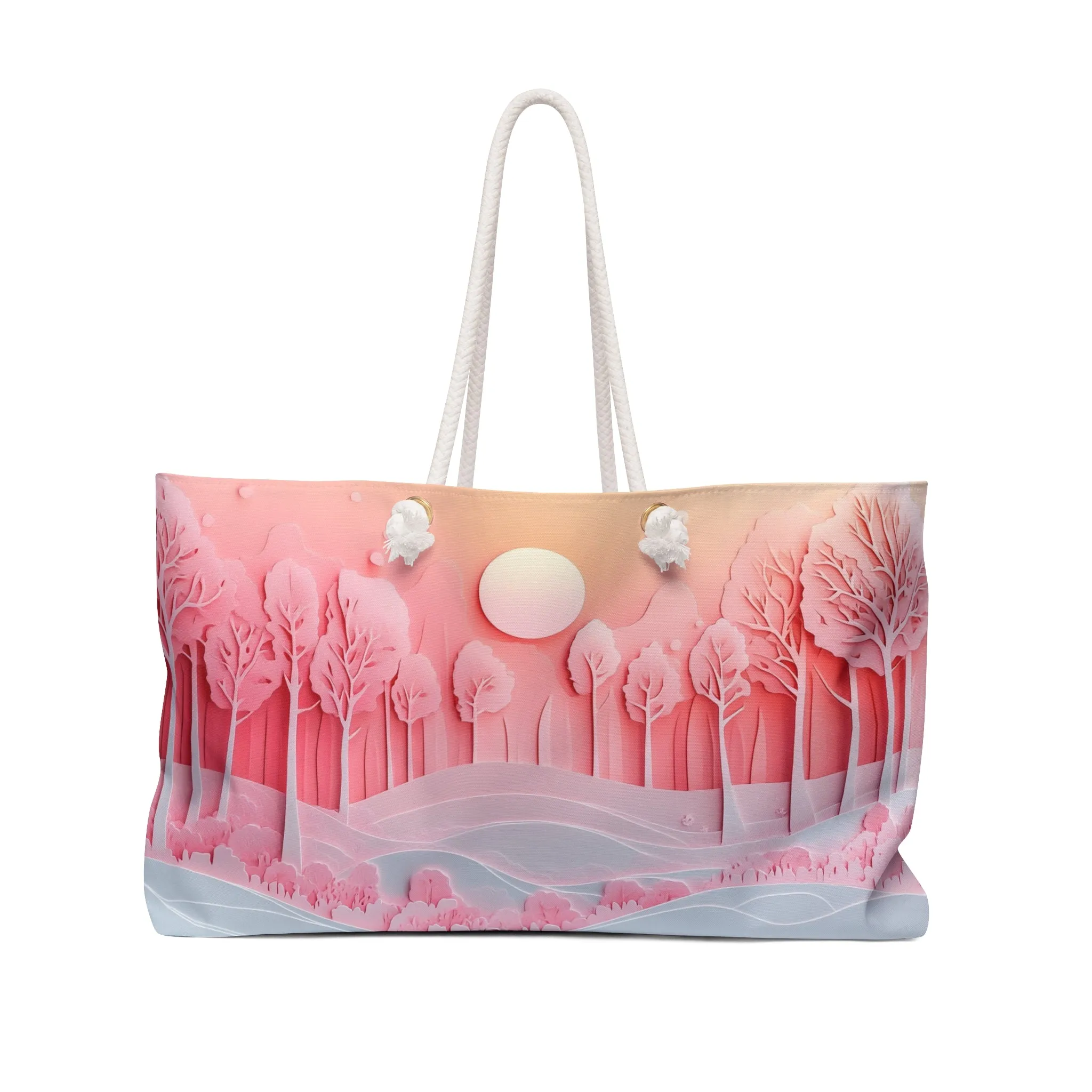 Dreamy Pink Forest - Weekender Bag