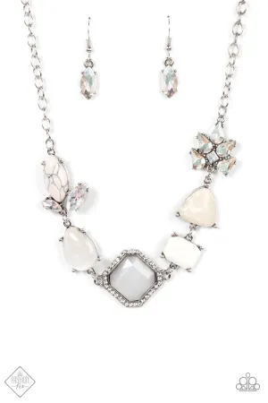Eco Enchantment - White Paparazzi Accessories
