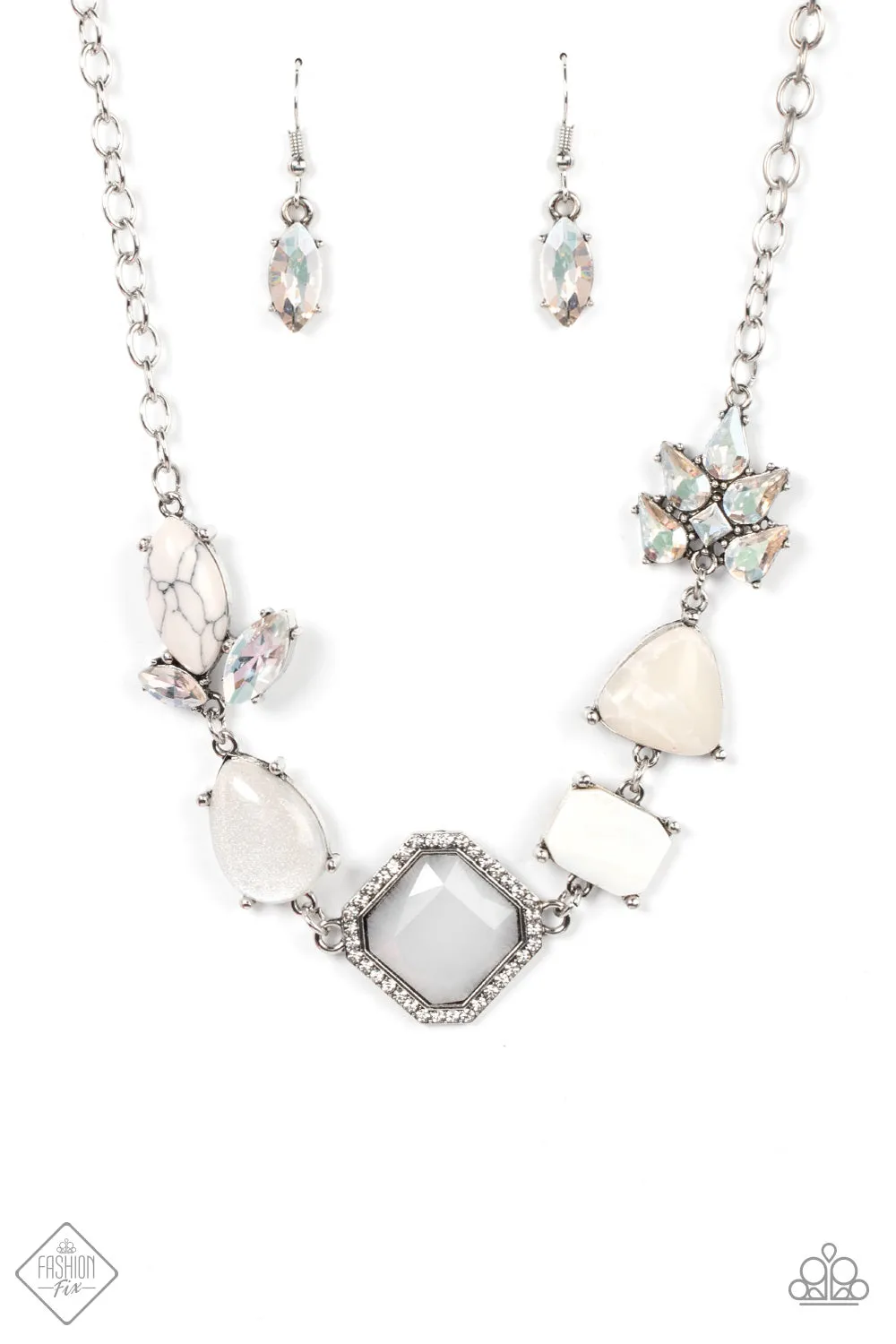 Eco Enchantment - White Paparazzi Accessories