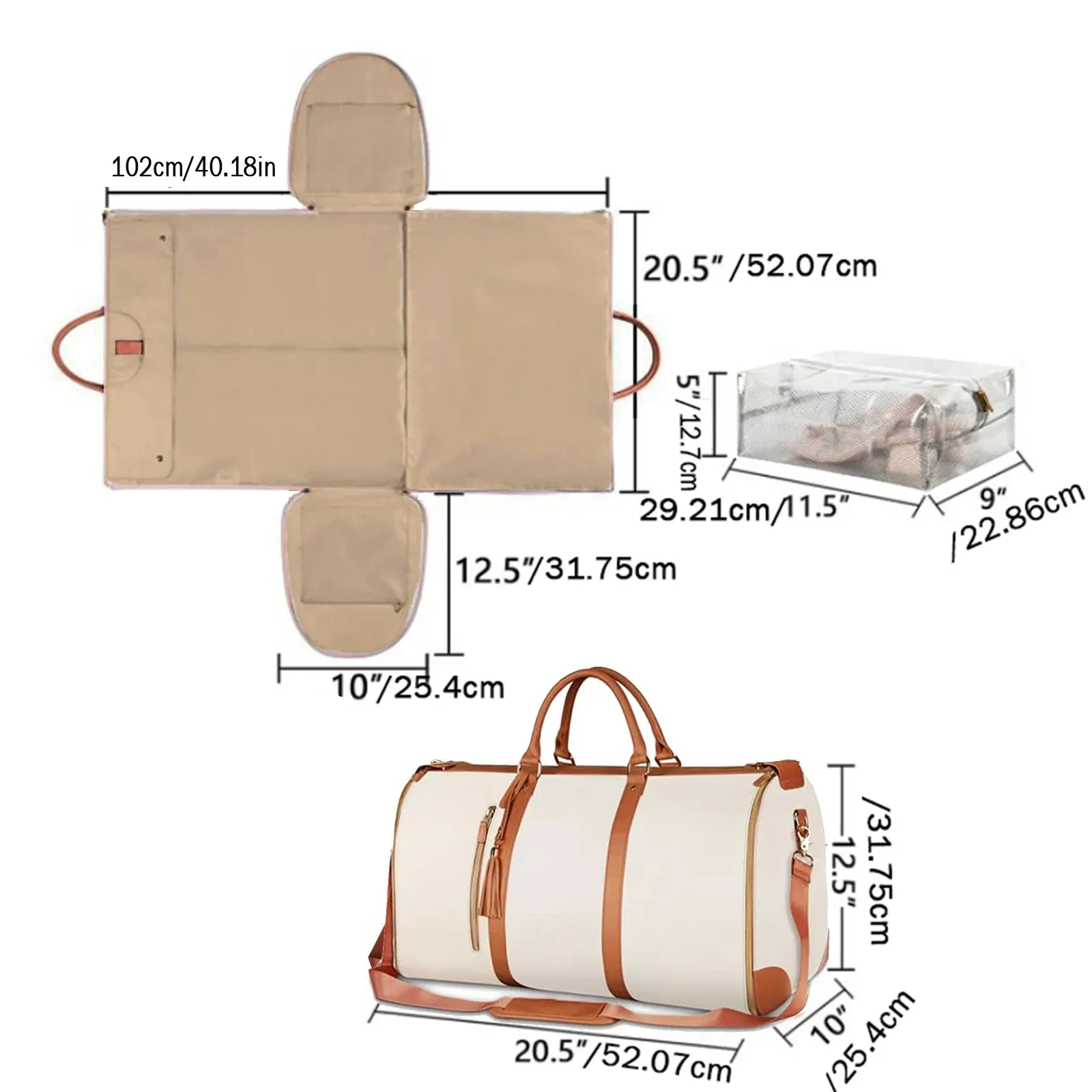 Effortless Travel Starts Here - The Luxe Foldable Carry - on
