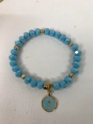 Enamel cross bracelets
