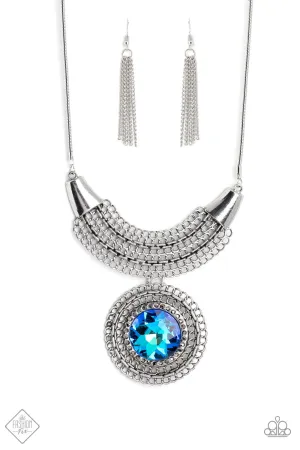Excalibur Extravagance - Blue Paparazzi Accessories