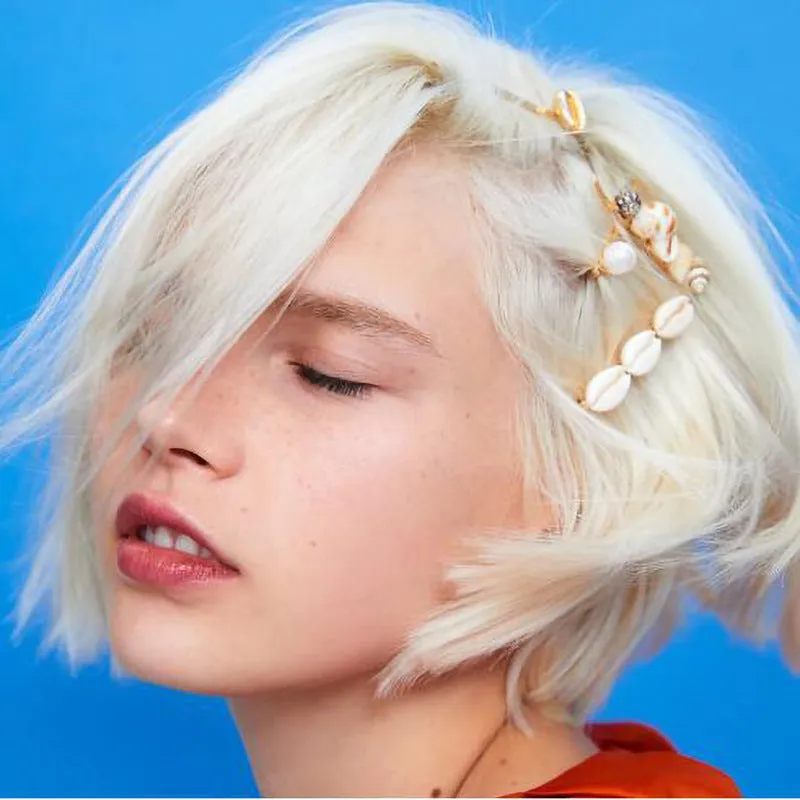 Fashion Conch Pattern Hair Clip