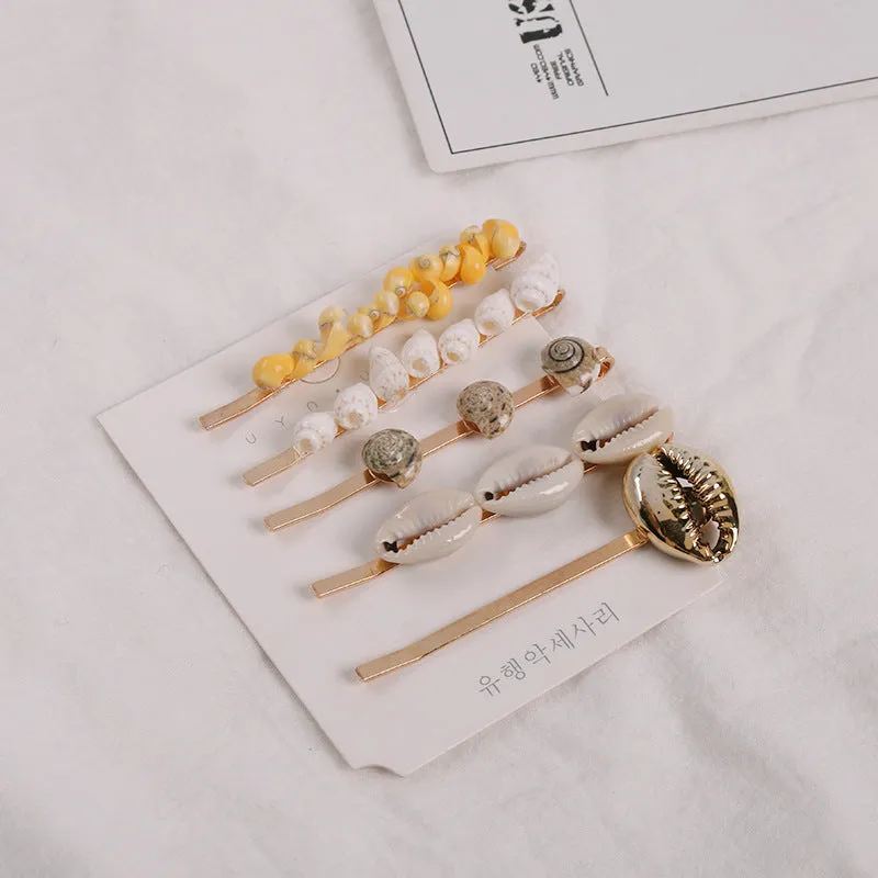 Fashion Conch Pattern Hair Clip