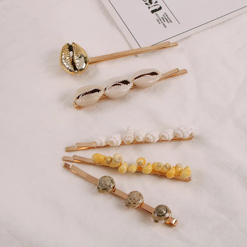 Fashion Conch Pattern Hair Clip