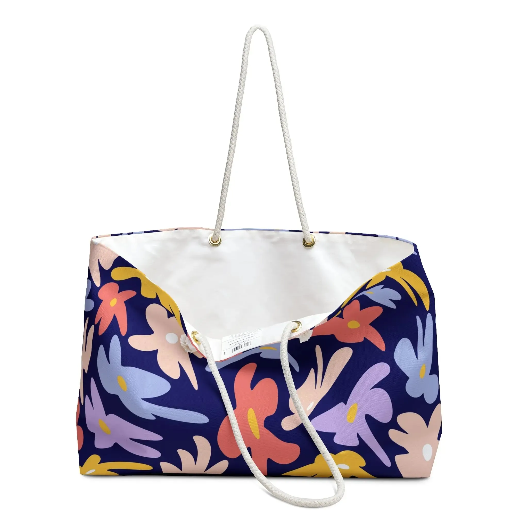 Floral Weekender Tote Bag