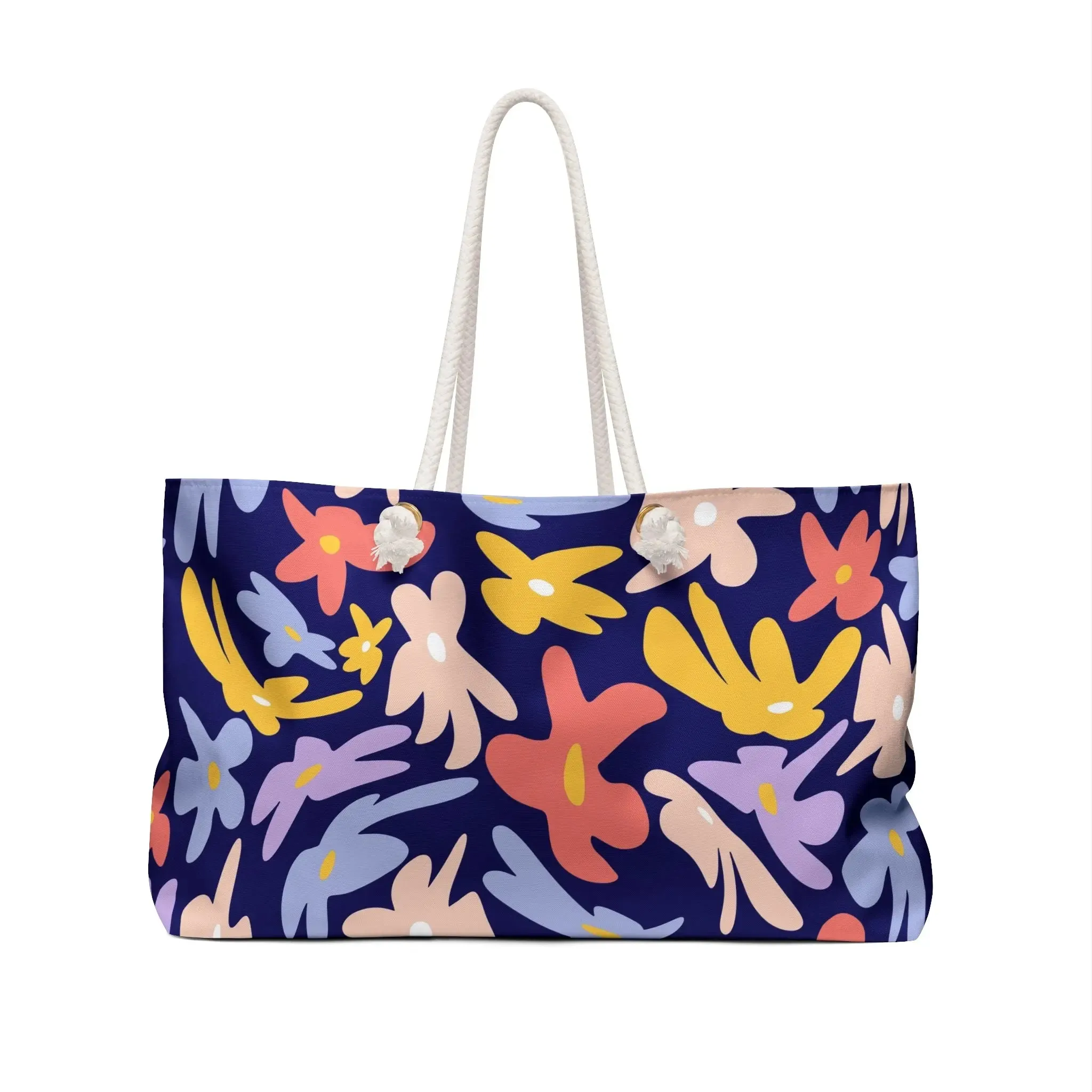 Floral Weekender Tote Bag