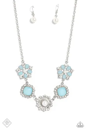 Flower Crown - Blue Paparazzi Accessories