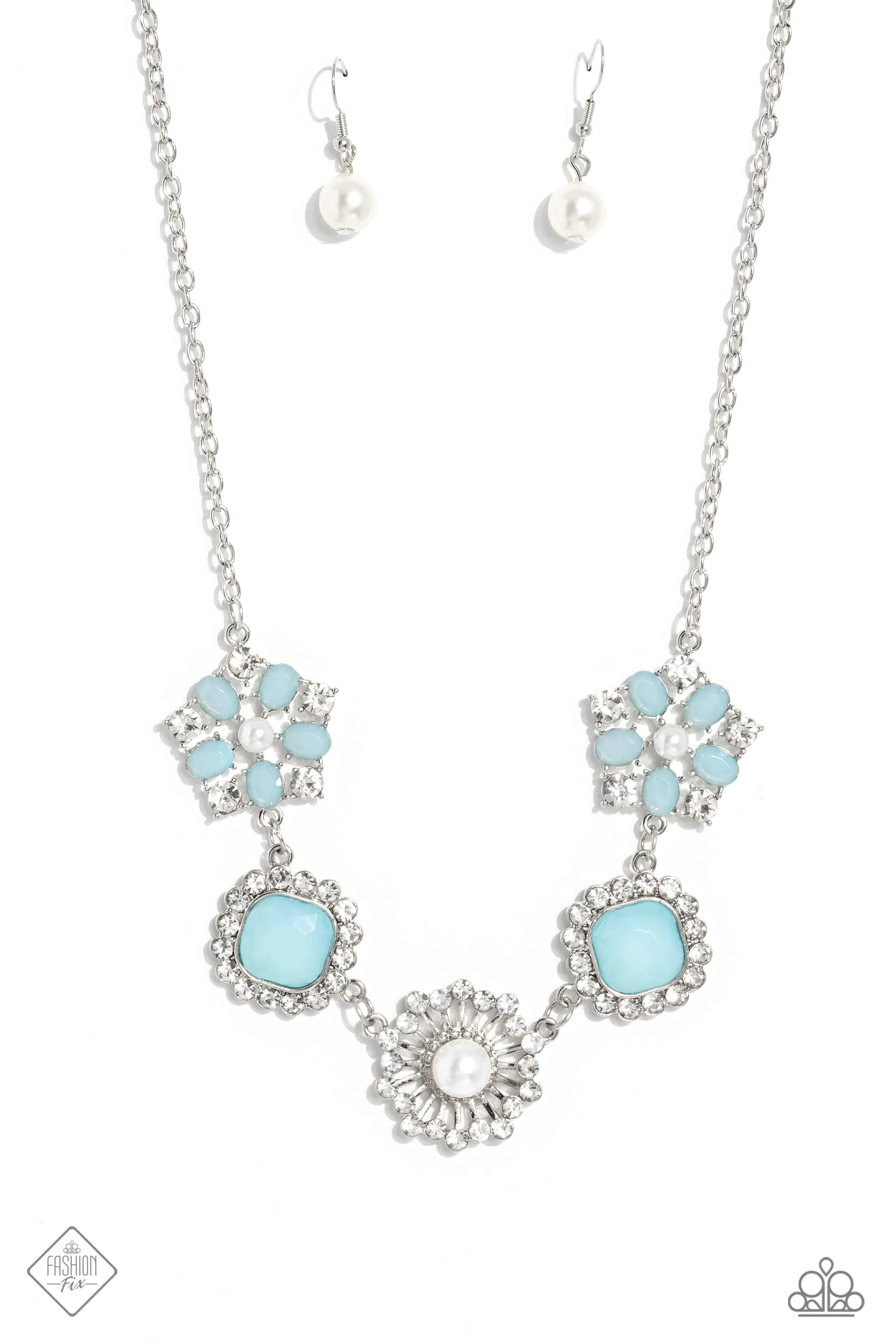 Flower Crown - Blue Paparazzi Accessories