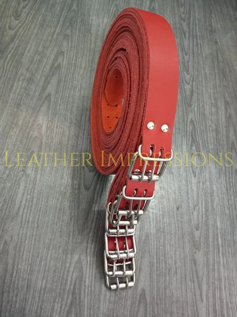 Genuine Leather Adult Restraint Bondage Belts
