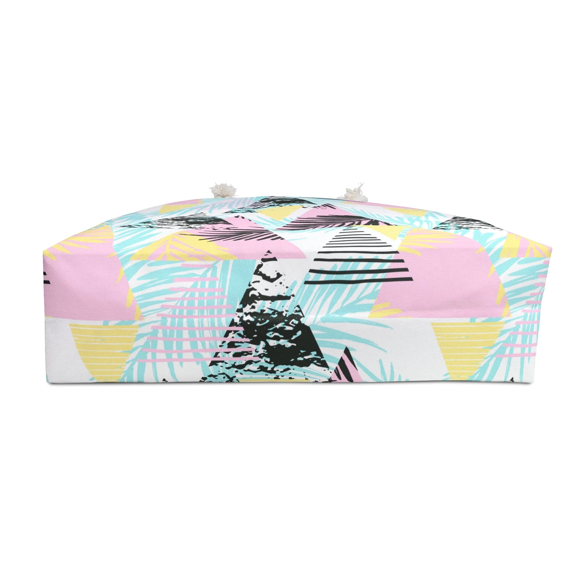 Geometric Palms Weekender Bag