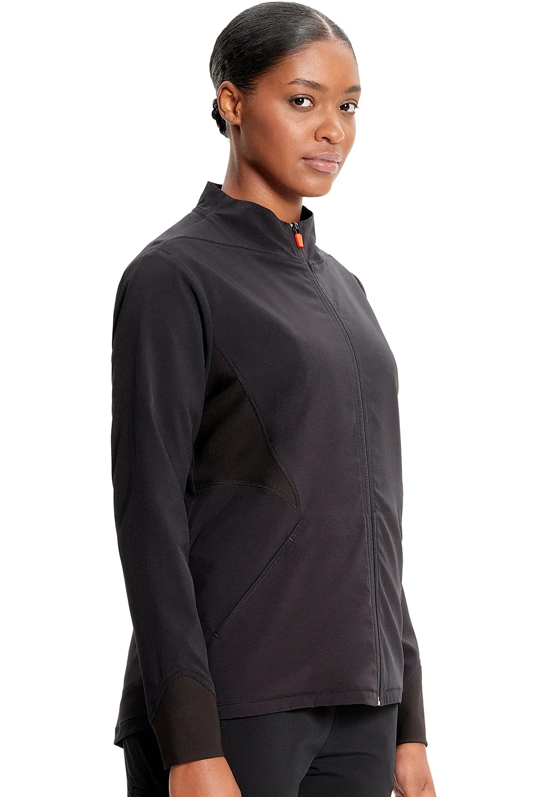 GNR8 IN320A Zip Front Jacket Black