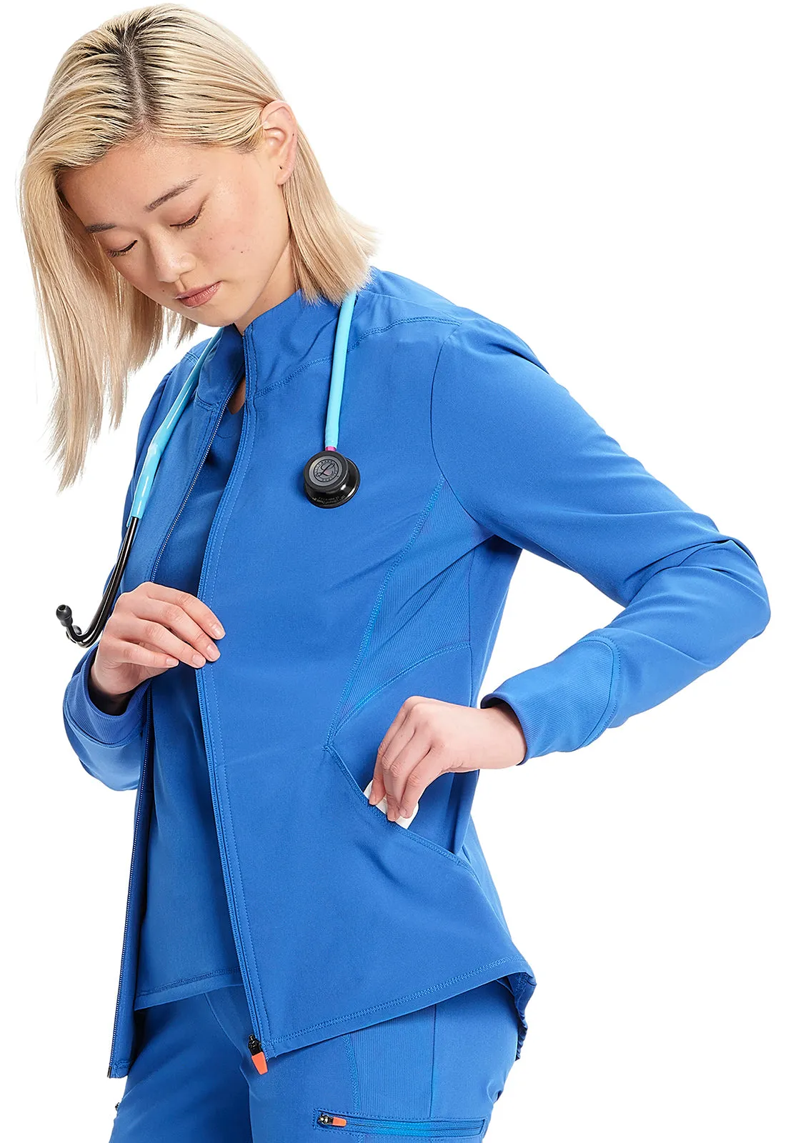 GNR8 IN320A Zip Front Jacket Royal