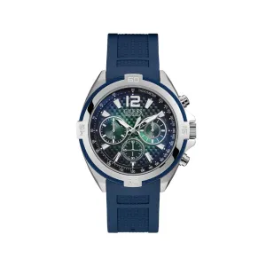 Guess Blue Rubber Watch