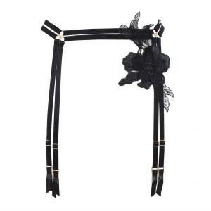 Hadessa Suspender - Black -