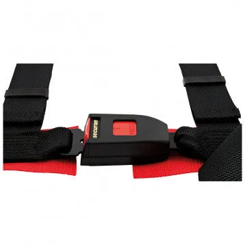 HARNESS KIT, ROAD, 3 POINT, SNAP HOOK MOUNTING, BLACK