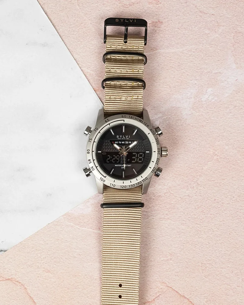 Hawk Silver Khaki Nylon