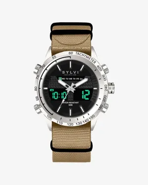 Hawk Silver Khaki Nylon