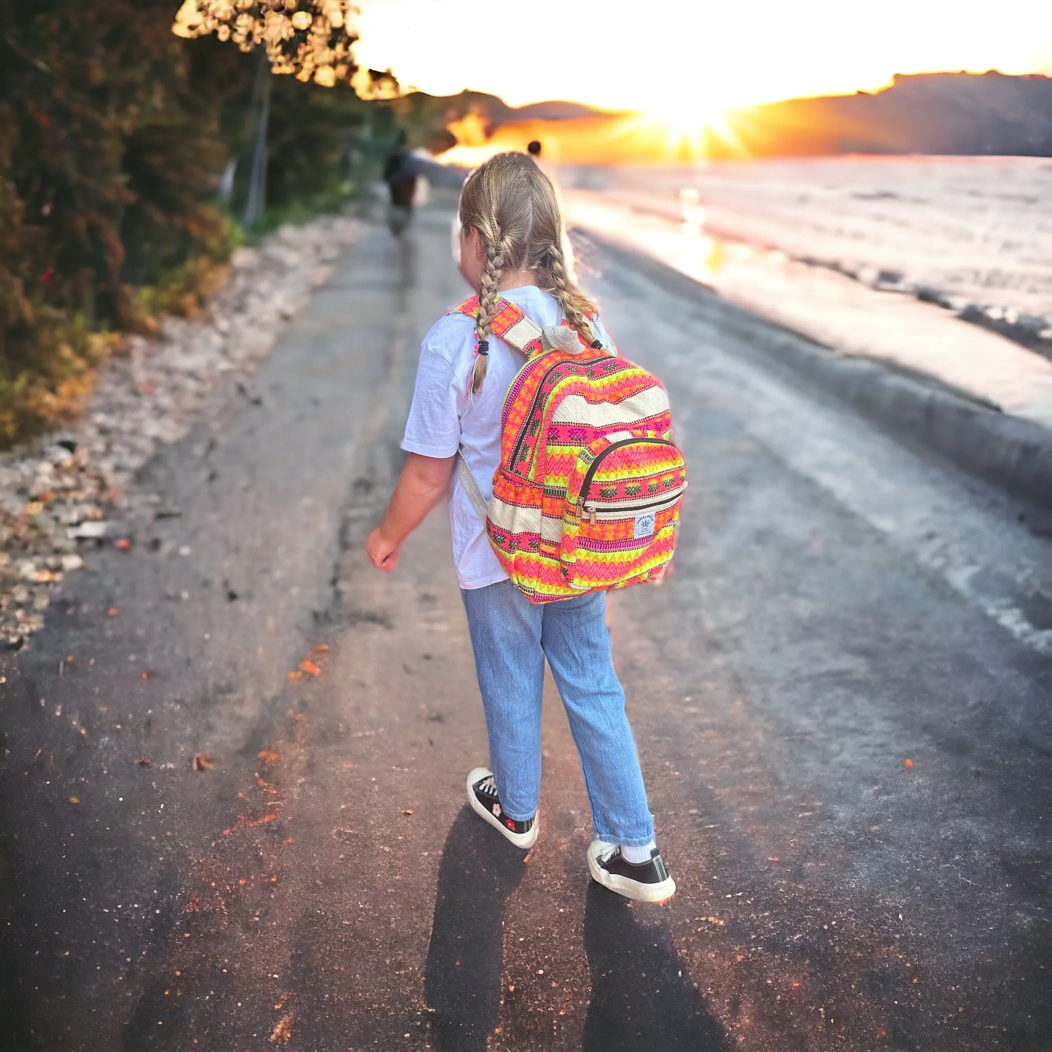 Hemp backpack #38