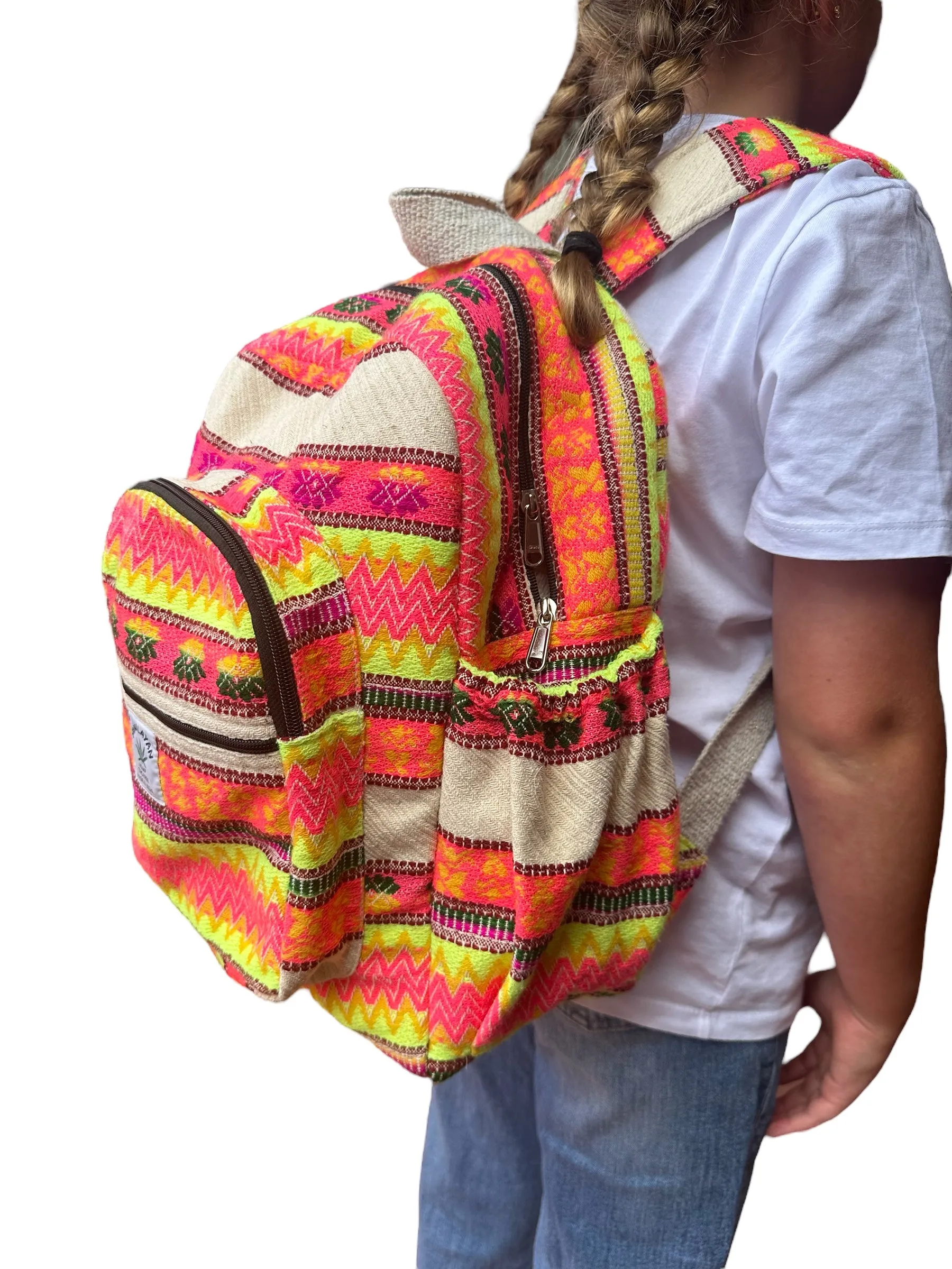 Hemp backpack #38