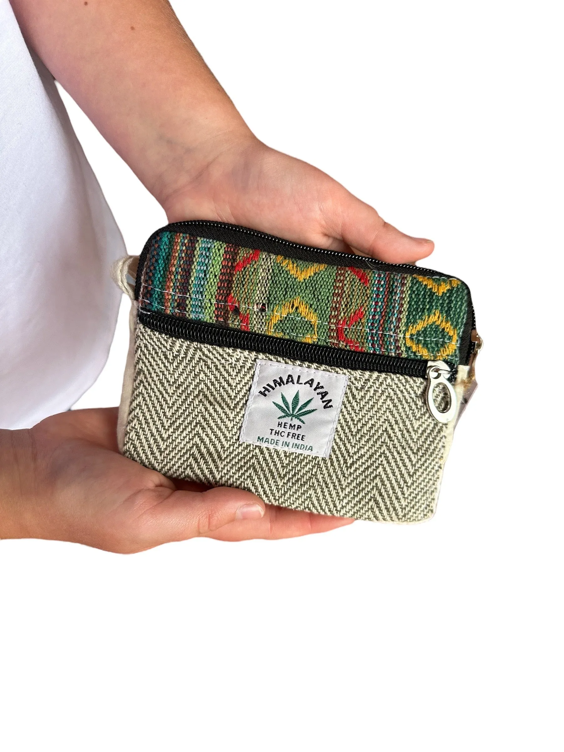 Hemp coin purse #24