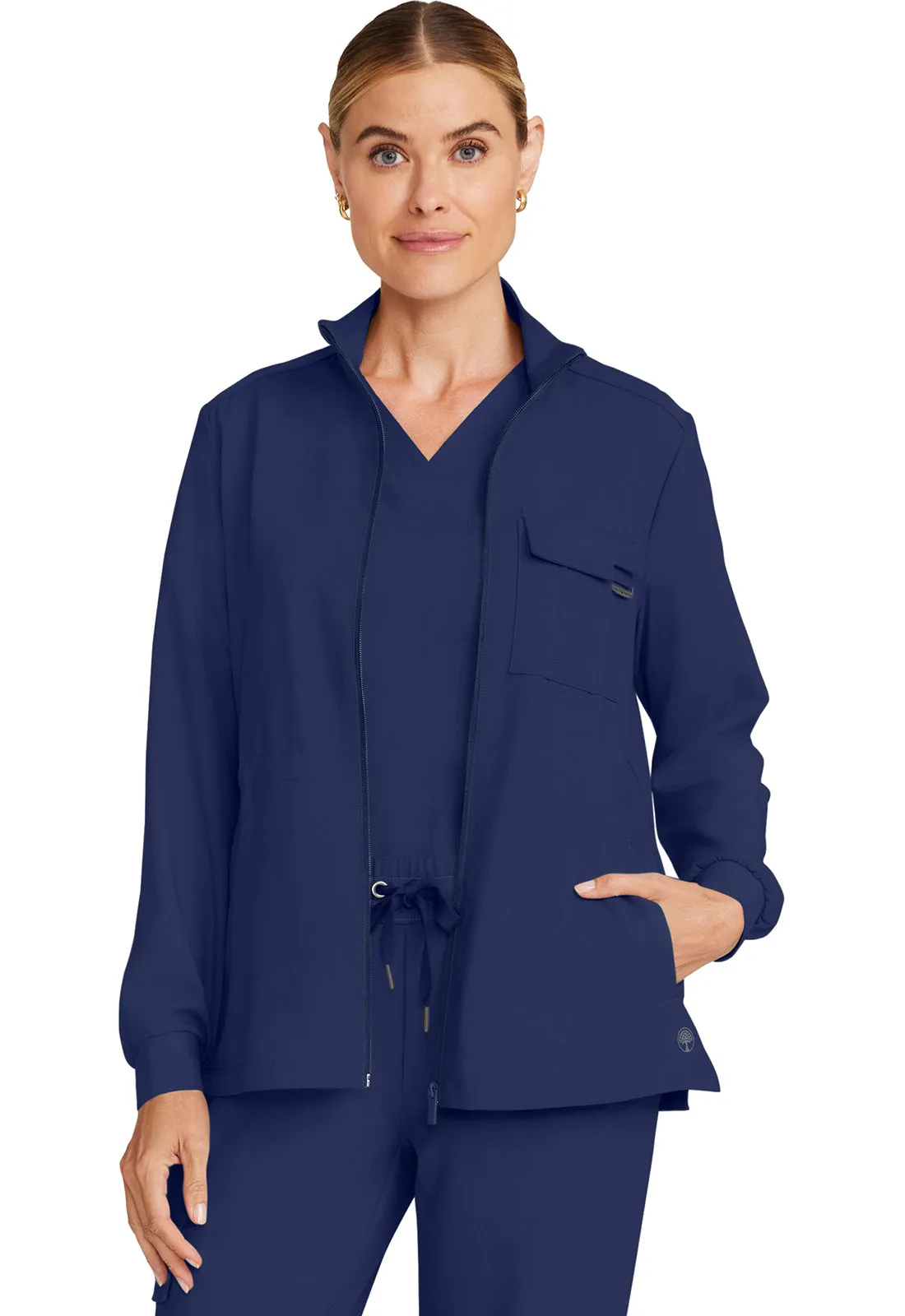 HH Quest HH360 Women's Zip Front Scrub Jacket