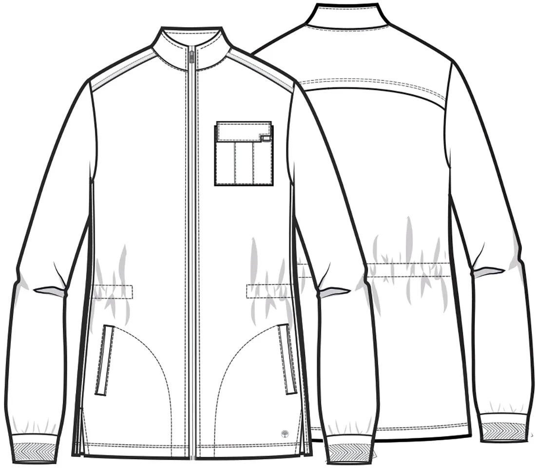 HH Quest HH361 Men's Zip Front Utility Jacket Desert Taupe