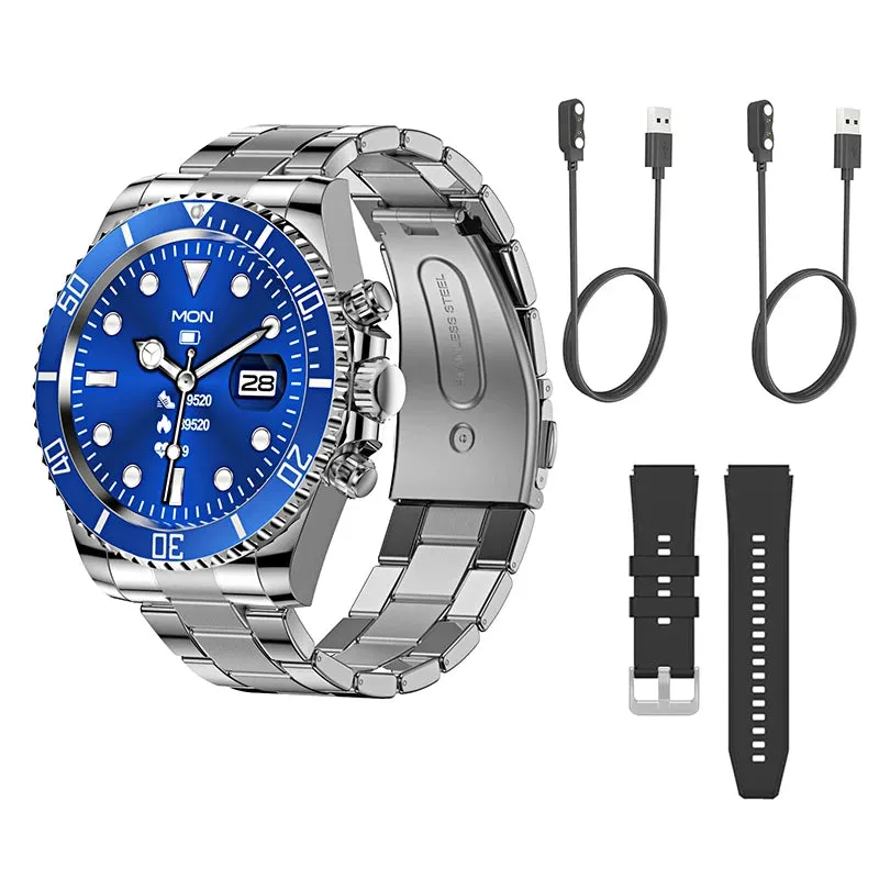 High-end Men's Smartwatch Smart Watch Luxury Aiweile AW12 Replica Business Sports Wireless Imitation Hebrew Korean Support 2024