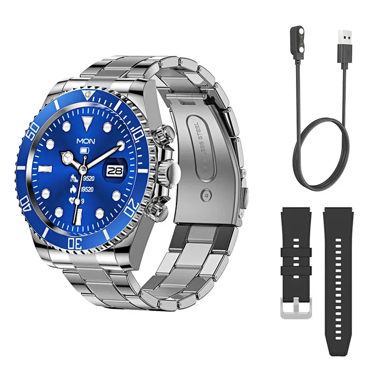 High-end Men's Smartwatch Smart Watch Luxury Aiweile AW12 Replica Business Sports Wireless Imitation Hebrew Korean Support 2024