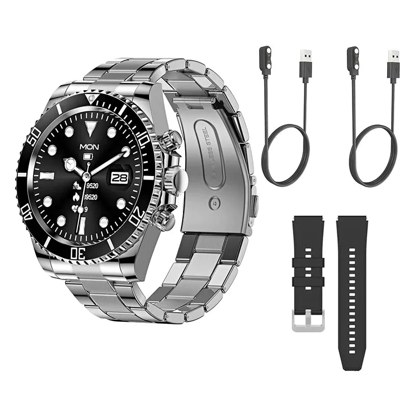 High-end Men's Smartwatch Smart Watch Luxury Aiweile AW12 Replica Business Sports Wireless Imitation Hebrew Korean Support 2024