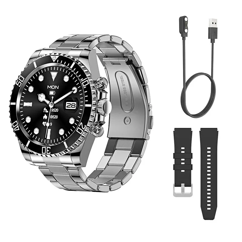 High-end Men's Smartwatch Smart Watch Luxury Aiweile AW12 Replica Business Sports Wireless Imitation Hebrew Korean Support 2024