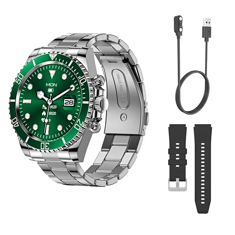 High-end Men's Smartwatch Smart Watch Luxury Aiweile AW12 Replica Business Sports Wireless Imitation Hebrew Korean Support 2024