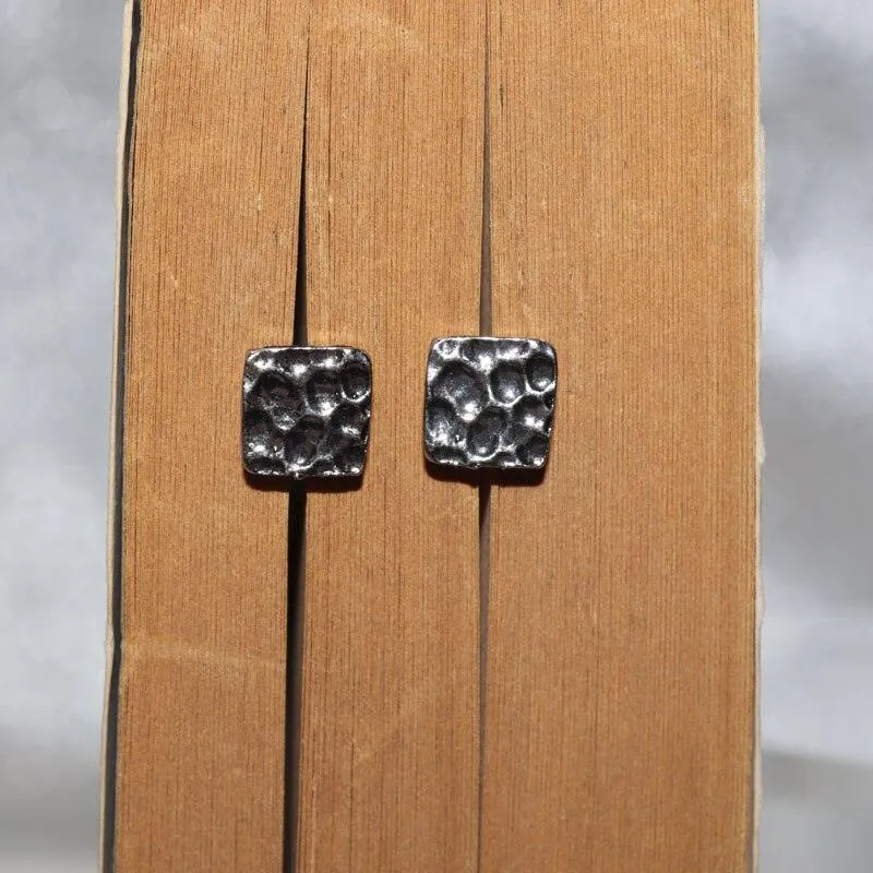 High Quality Metal Satanic Inverted Cross Drop Earrings Devil