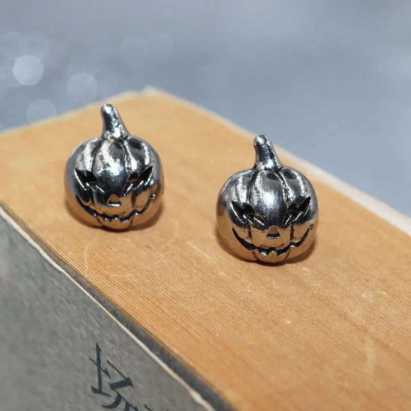 High Quality Metal Satanic Inverted Cross Drop Earrings Devil
