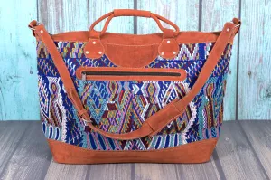Huipil weekender bag XL carry on