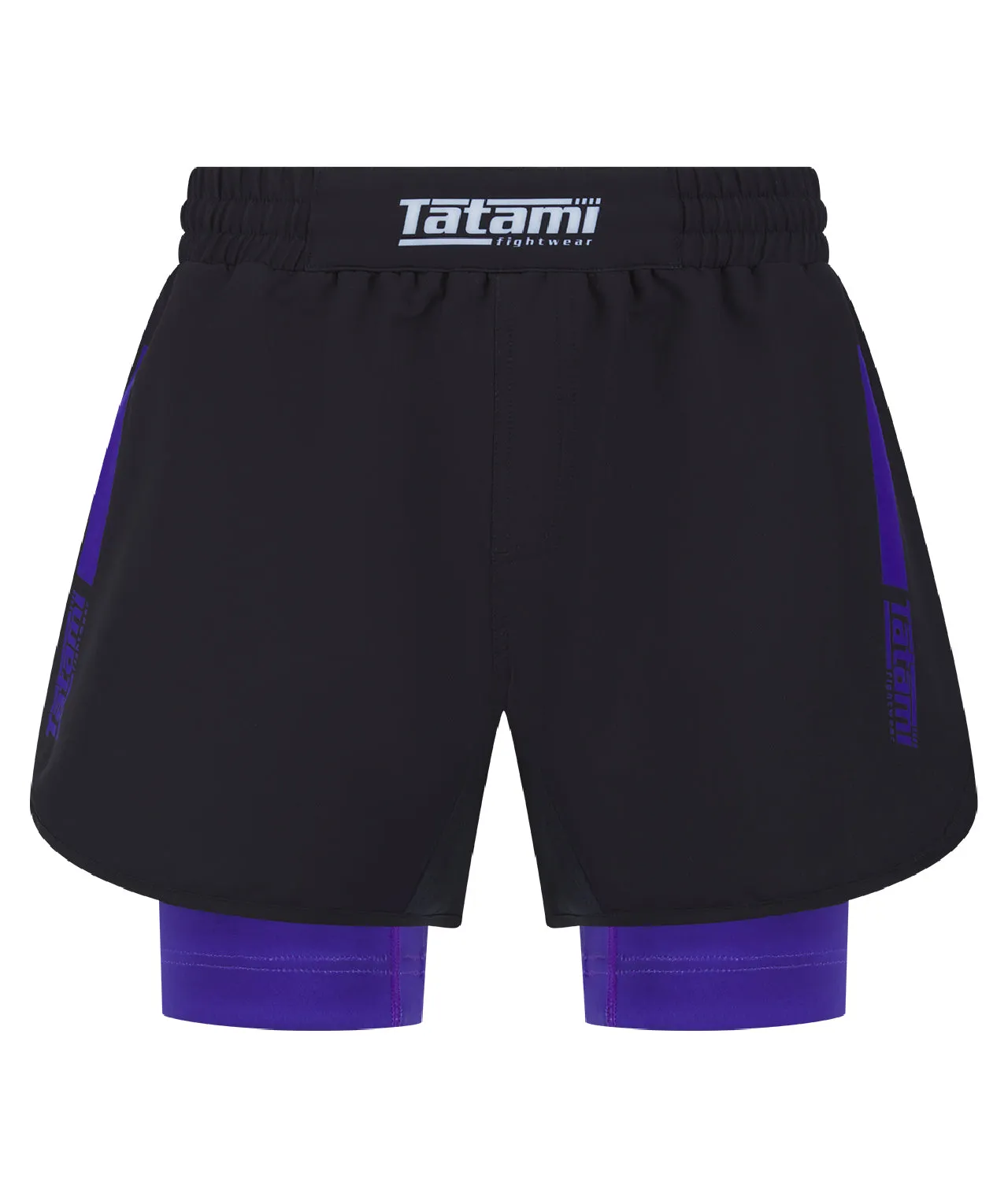 IBJJF Ranked Hybrid Shorts - Purple