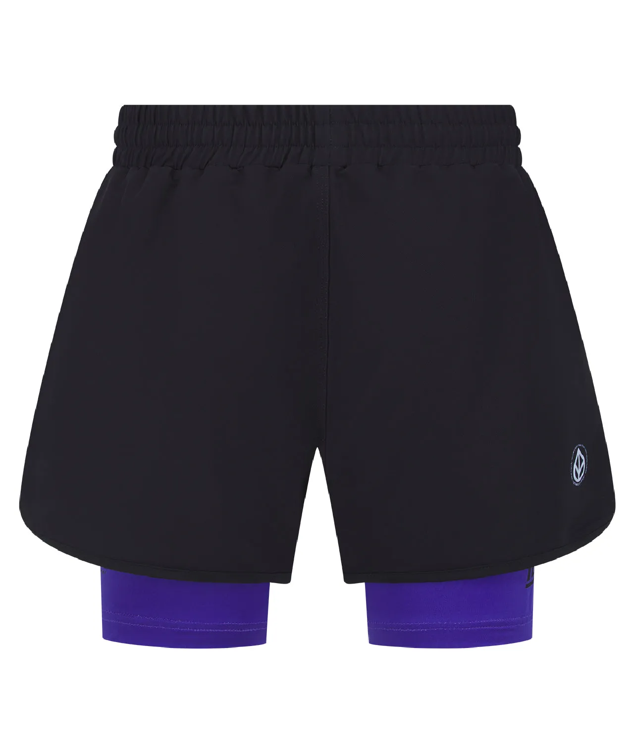 IBJJF Ranked Hybrid Shorts - Purple