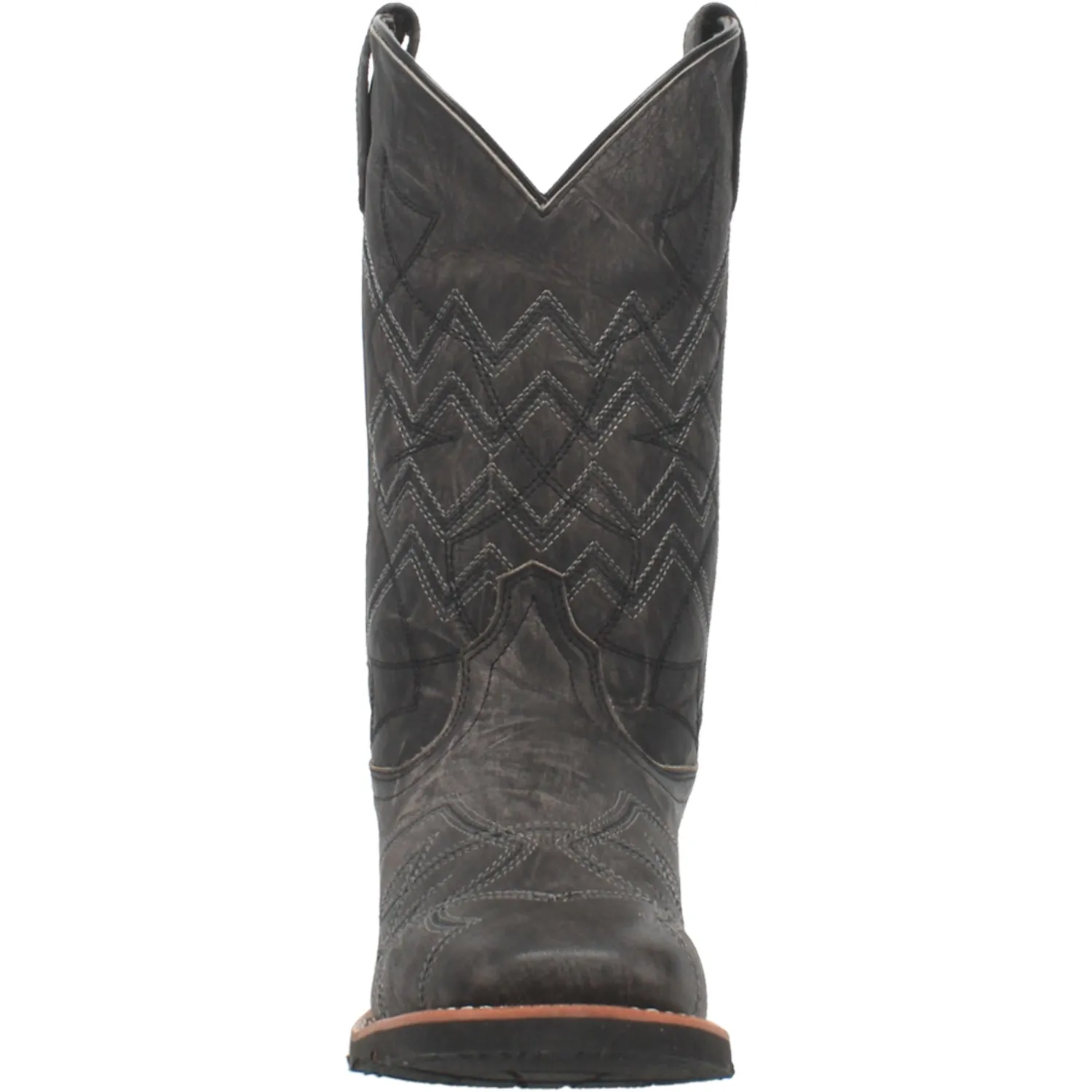 Laredo Mens Axel Cowboy Boots Leather Black 8.5 D