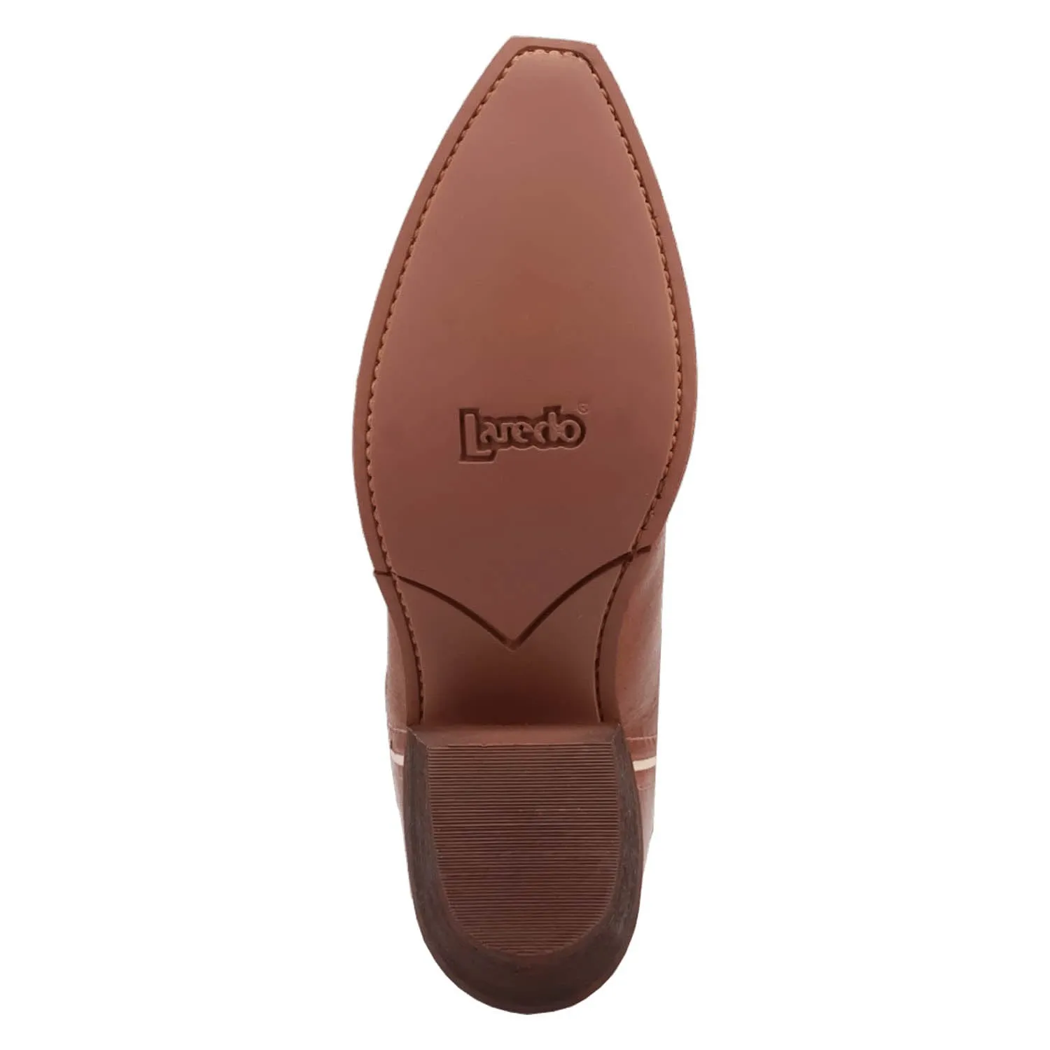 Laredo Womens Carly Honey Leather Cowboy Boots