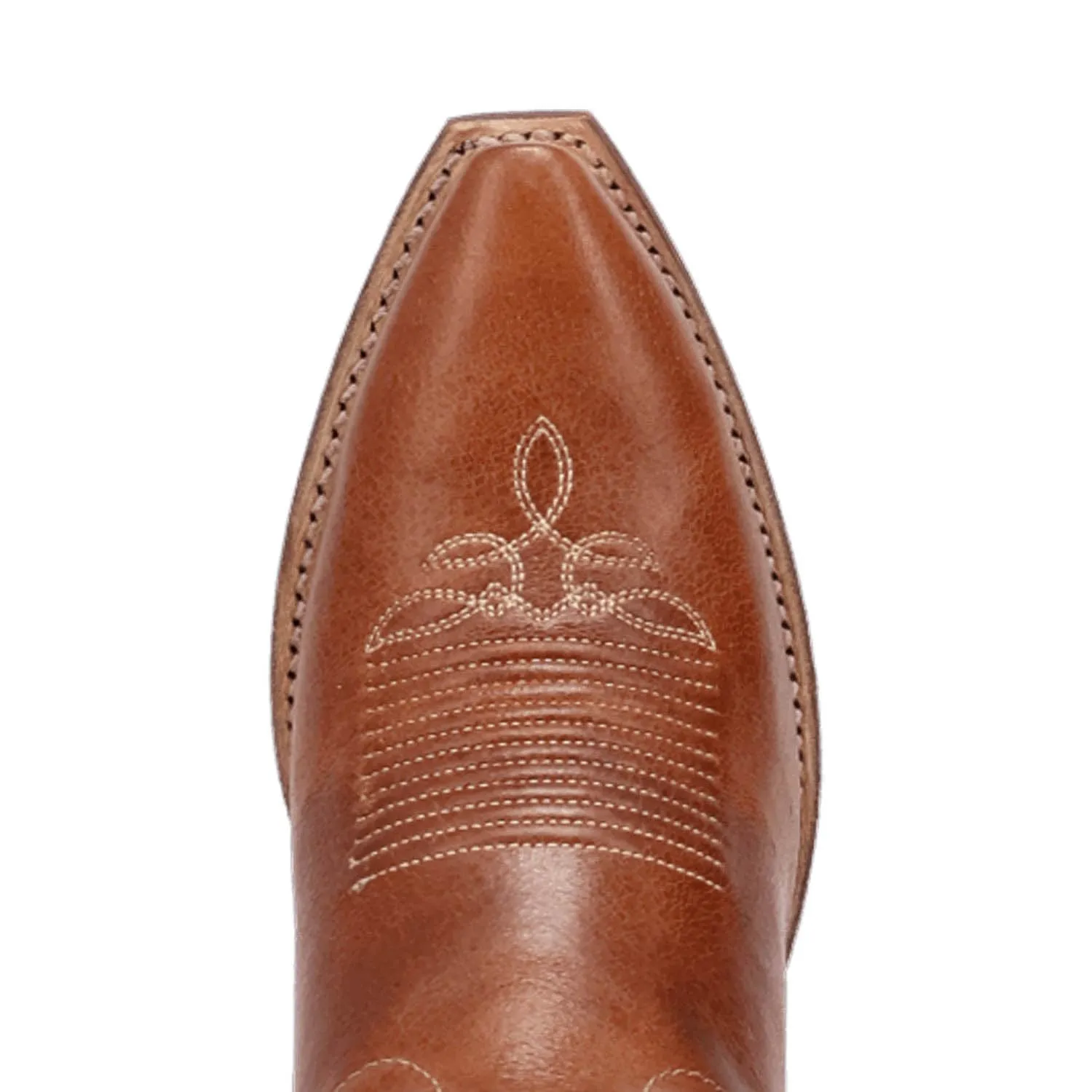 Laredo Womens Carly Honey Leather Cowboy Boots