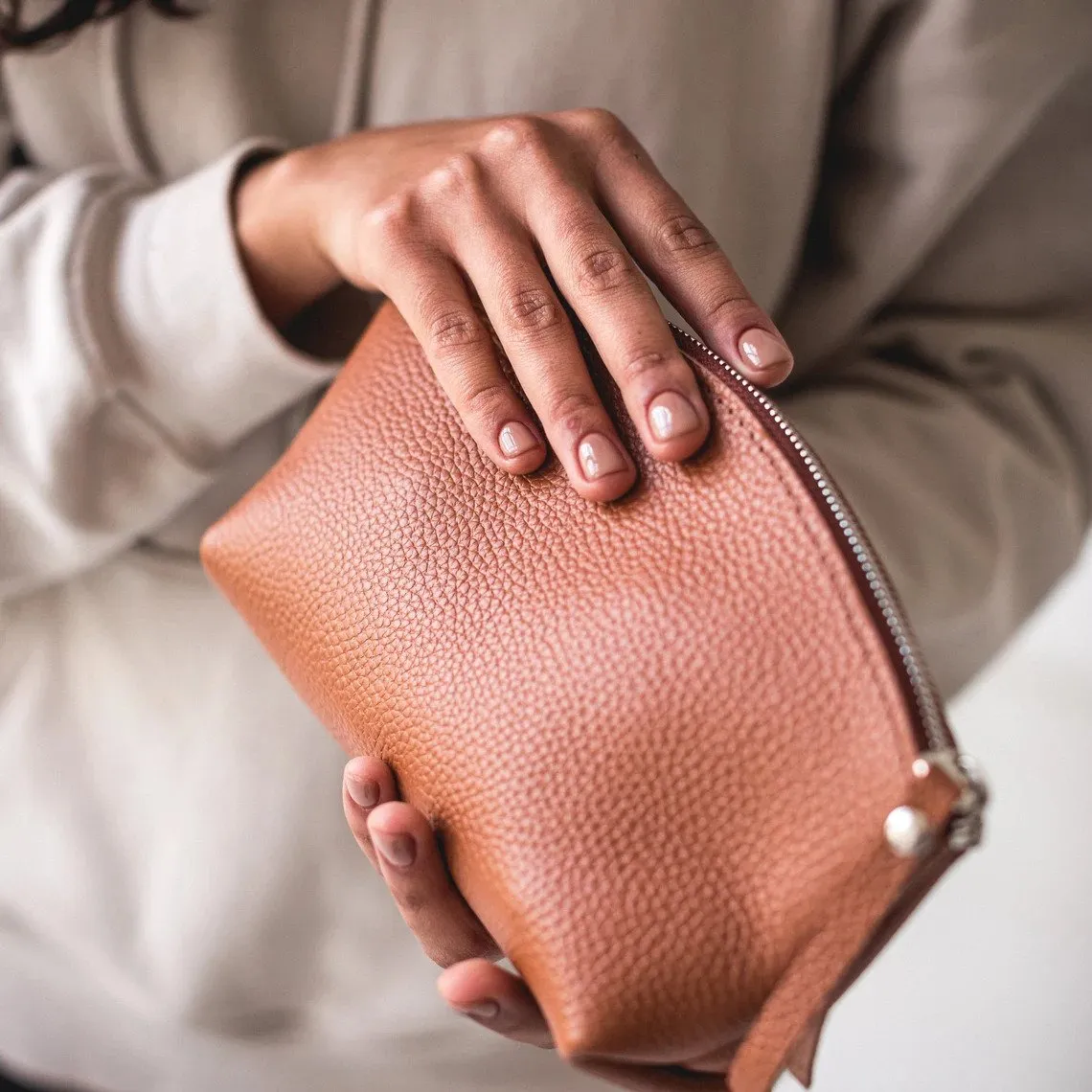 Leather Makeup Bags